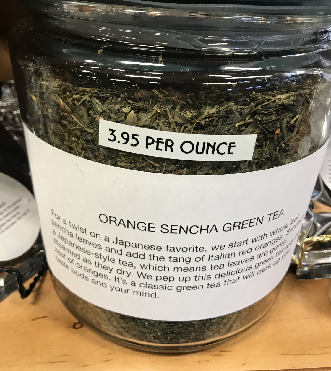 Orange Sencha Green Tea