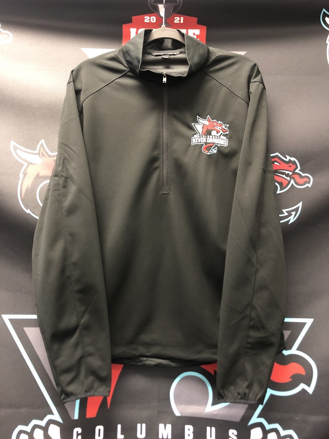 Main Logo Embroidered 1/2 Zip Pullover