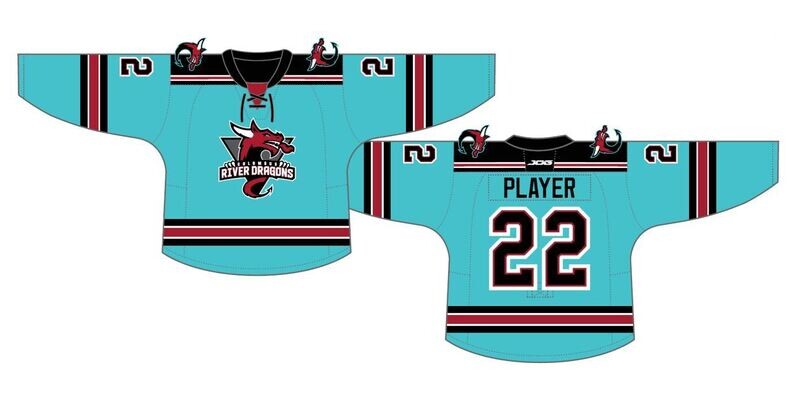Authentic 2022-23 Adult Teal Game Jersey - Custom