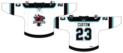 Authentic 2023-24 Adult White Game Jersey - Custom