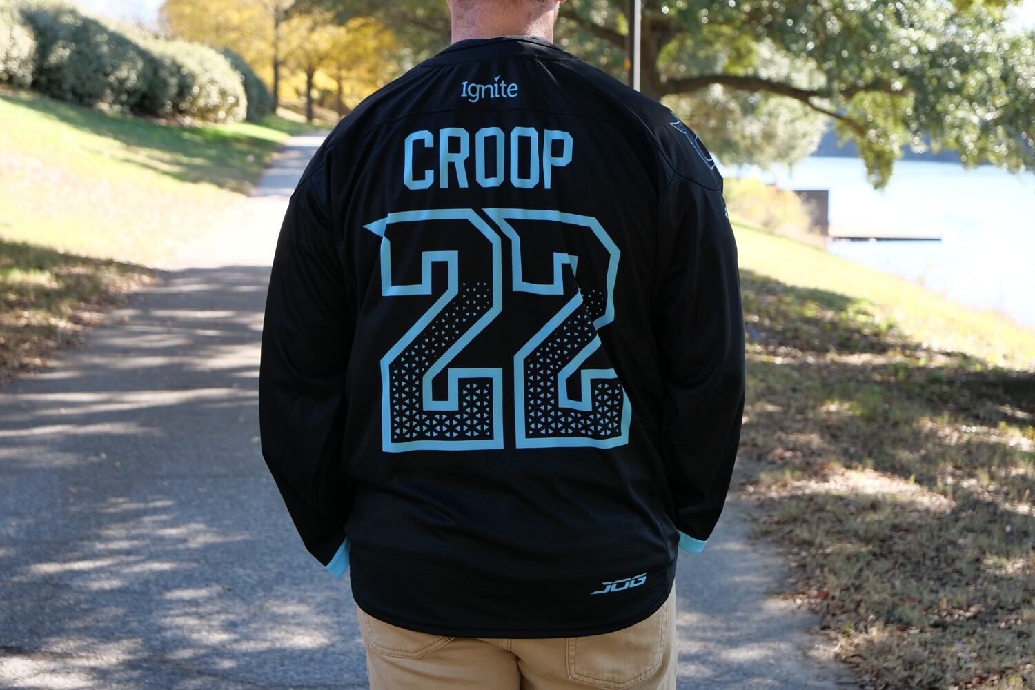 Replica 2023-24 Youth Black Jersey - Croop