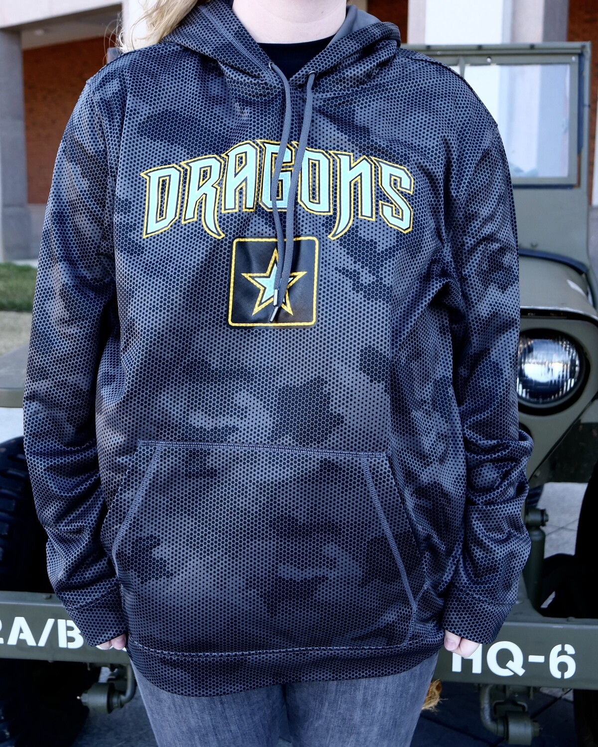 2024 Dragons Military CamoHex Hoodie