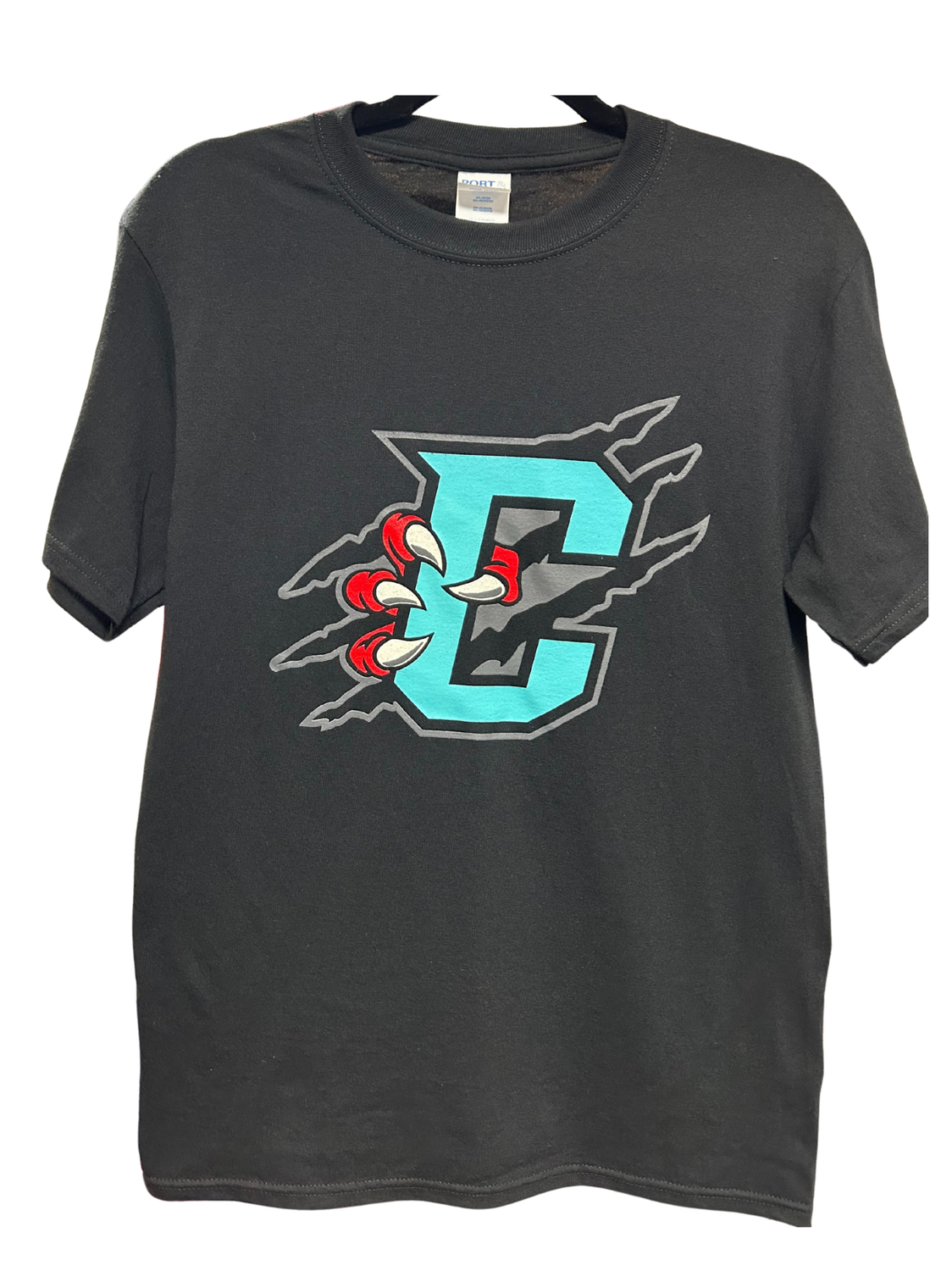 Short Sleeve Black C Claw Tee