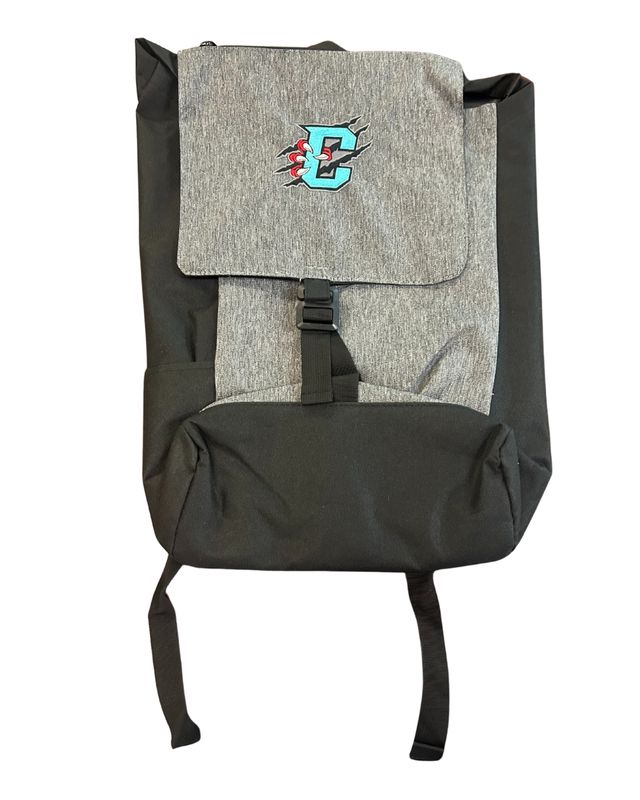 Grey Buckle Bag