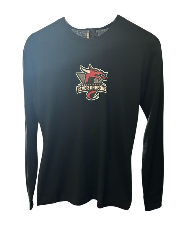 Ladies Black Long Sleeve Tee