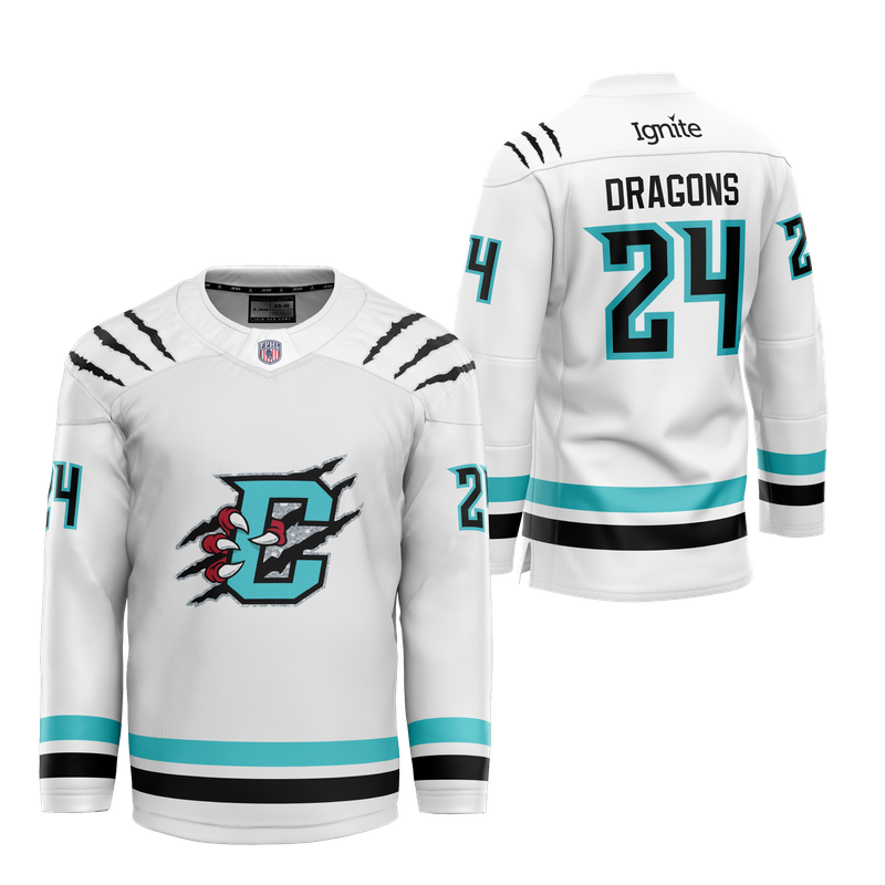 Authentic 2025-26 Adult White Game Jersey - Custom