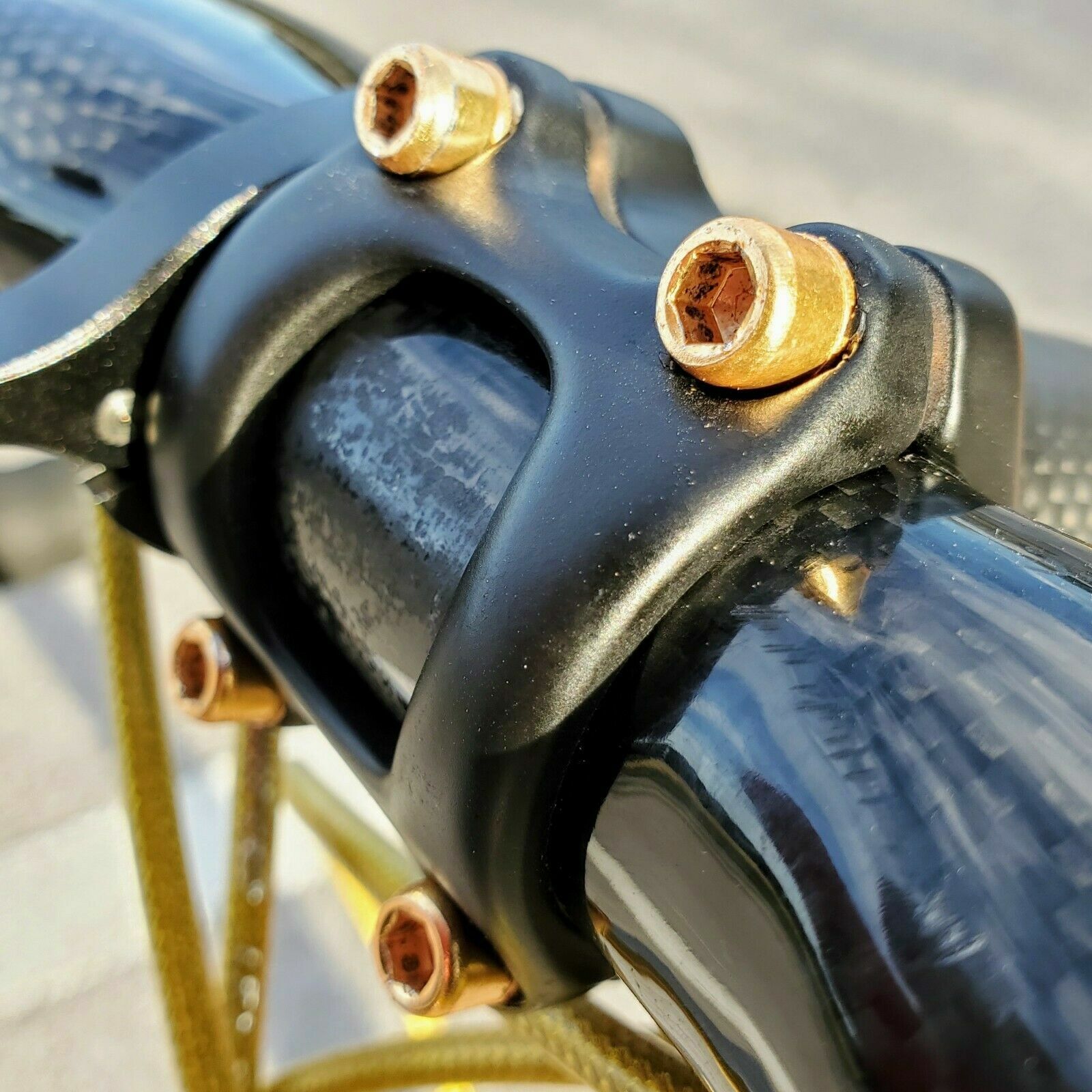 Details about   6 pcs Bicycle Stem Bolt Kit M5*18mm Anodized Anti-Rust Road/MTB Bike Hardware