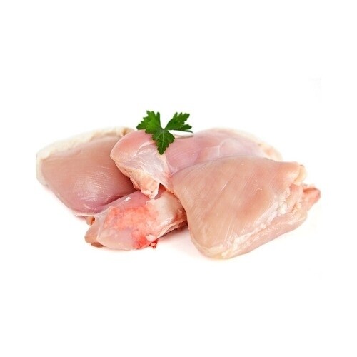 Muslo de pollo filete S/P 1 Kg Empacado Al Vacio
