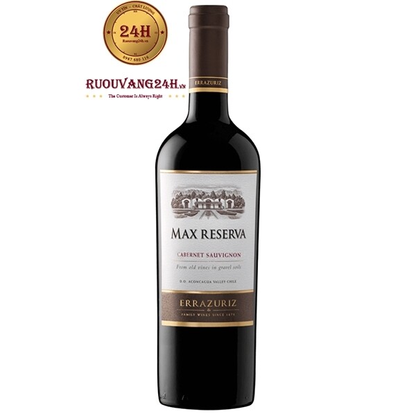 Vino Tinto Errazuriz Max Reserva Cabernet Sauvigon 750 ml