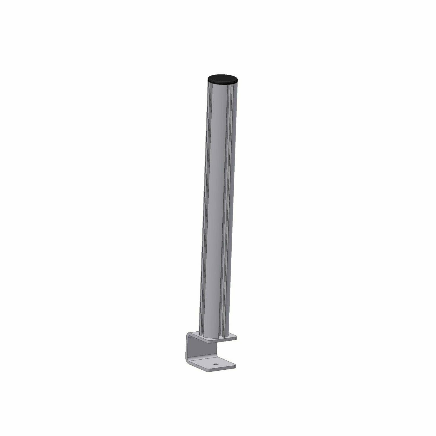 TFT-Standsäule  Gesamthöhe 445 mit Klemme