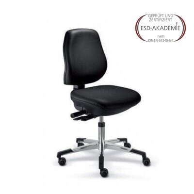 ESD Stuhl Tec 600 ST für gesundes Sitzen am Arbeitsplatz