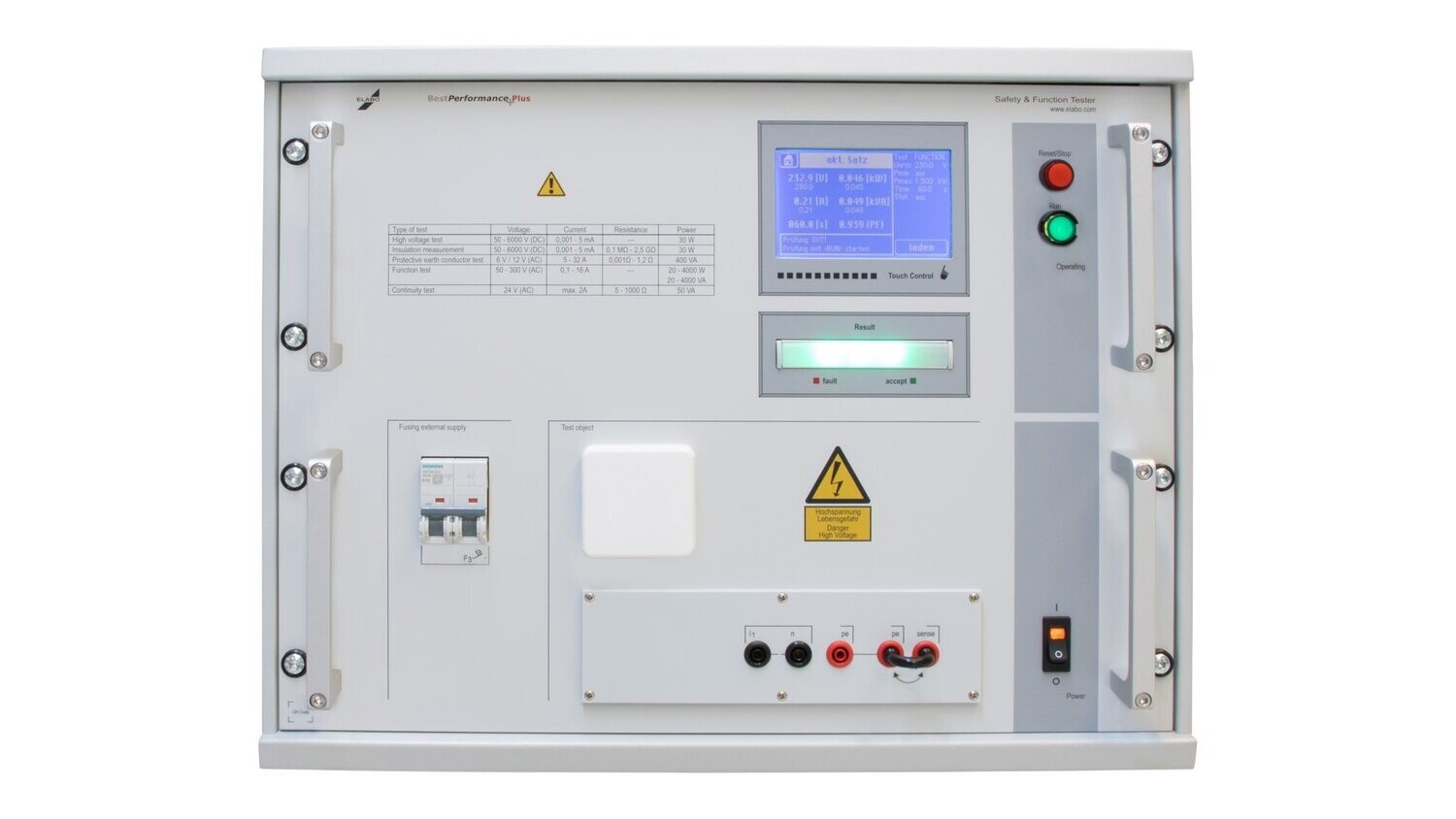 ELABO BestPerformance PE/IS/HVDC Tester