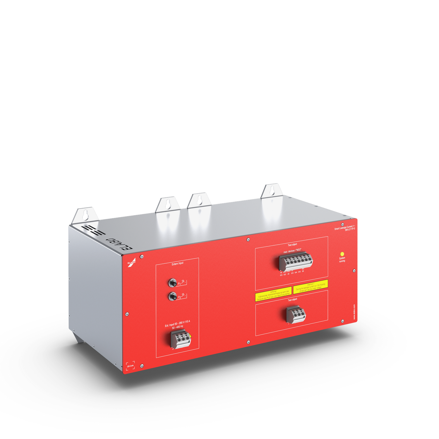 ELABO-Ableitstrommessgerät 1~ mit automatischer geregelter Versorgung, erdgebunden
