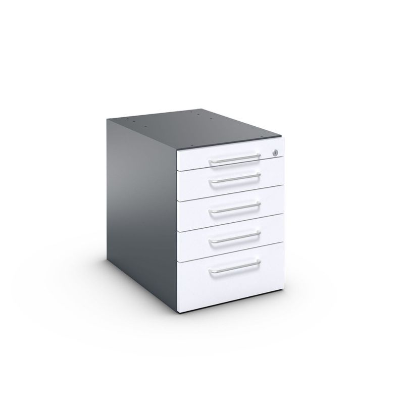 Hängecontainer 4 Schubladen mit Griffen