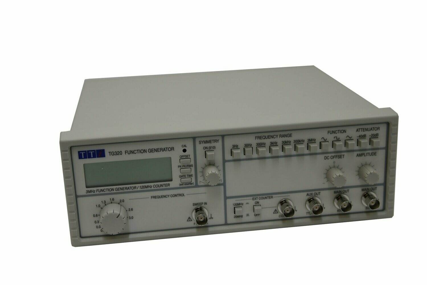 Funktionsgenerator 3 MHz mit Zähler 120MHz Funktionsgenerator 3 MHz mit Zähler 120MHz