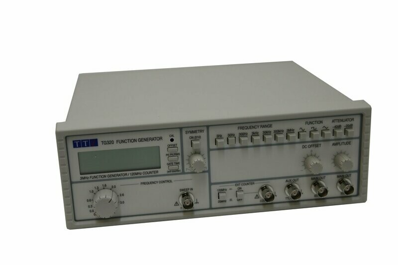 Funktionsgenerator 3 MHz  mit Zähler 120MHz