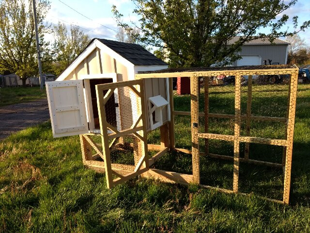 Chicken Coop and Run.