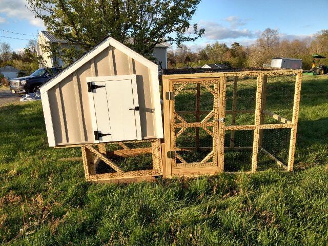 Chicken Coop and Run.