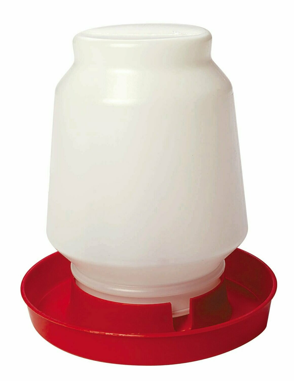 1 Gallon Poultry waterer.  Complete both pieces