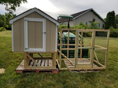 Chicken Coop and Run.
