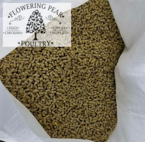Original SPECIAL BLEND Flowering Pear Poultry recipe SUMMER blend LAYER Feed 17% protein Pellets