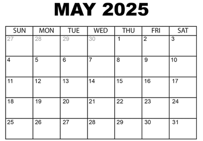 May 2025