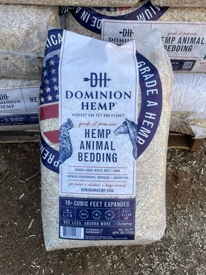 Hemp Bedding for your Chicken Coops. PRODUCT OF THE USA