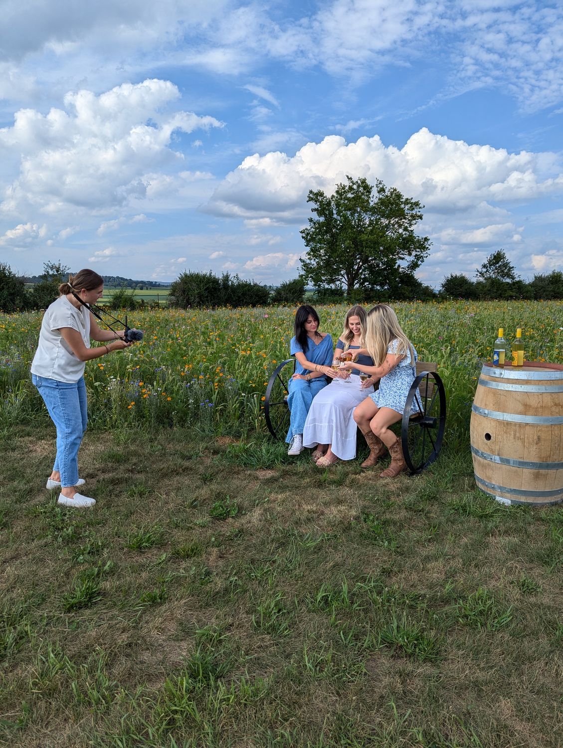 Professional Photographers + Clients Wildflower Session