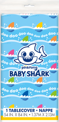 Baby Shark Plstc Tblcvr 54x84