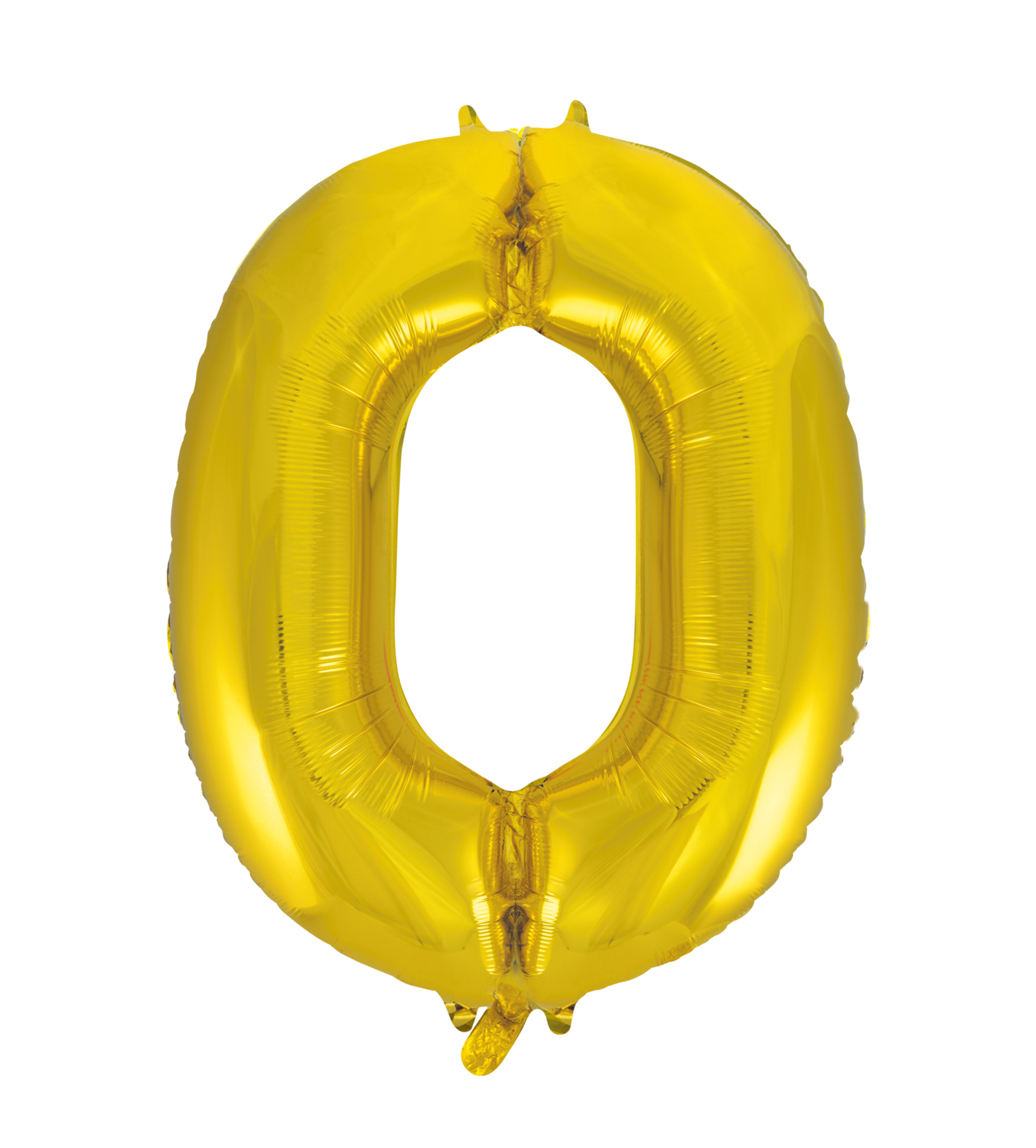 34" 1 Qty Num 0 Gold Foil Ballon