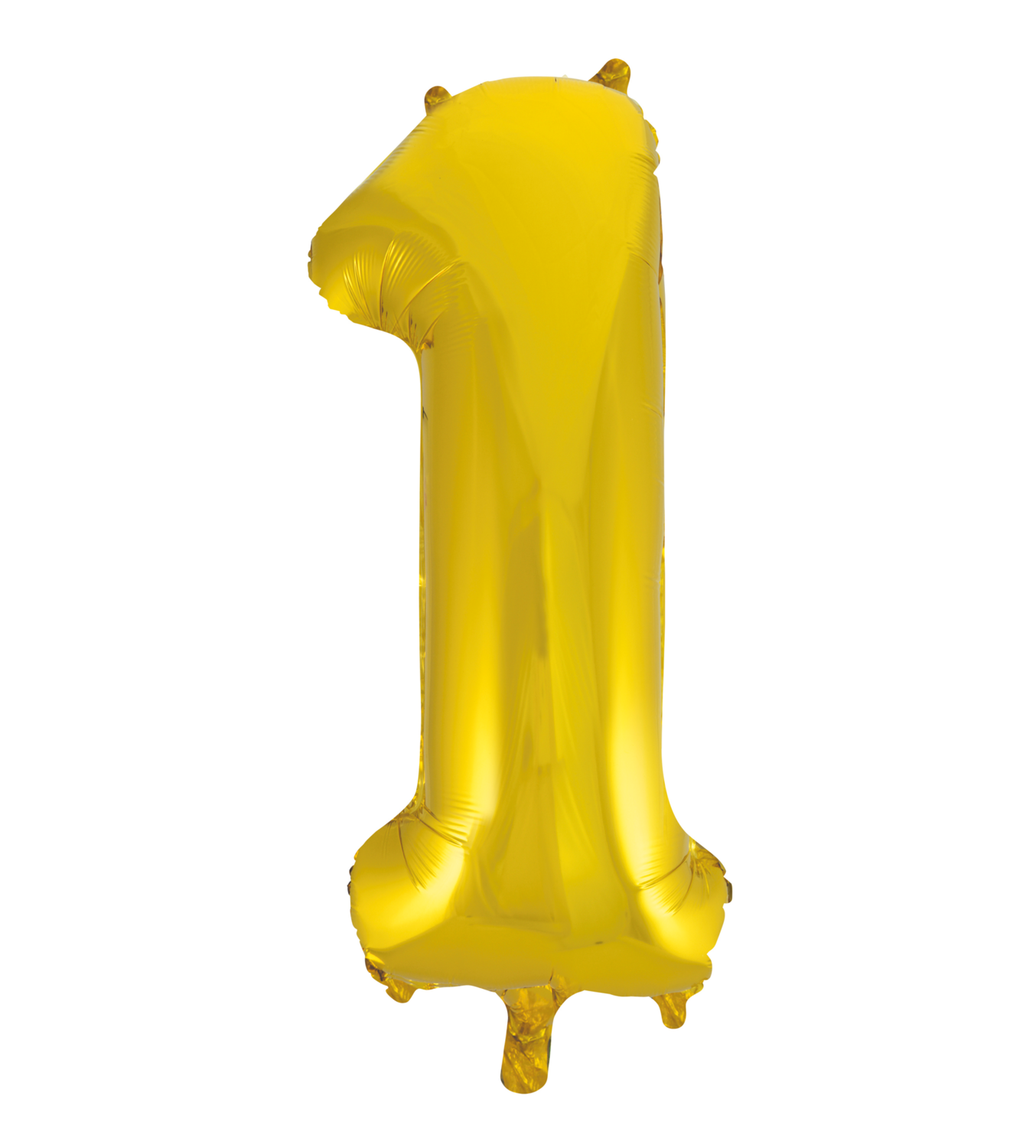 34" 1 Qty Num 1 Gold Foil Ballon
