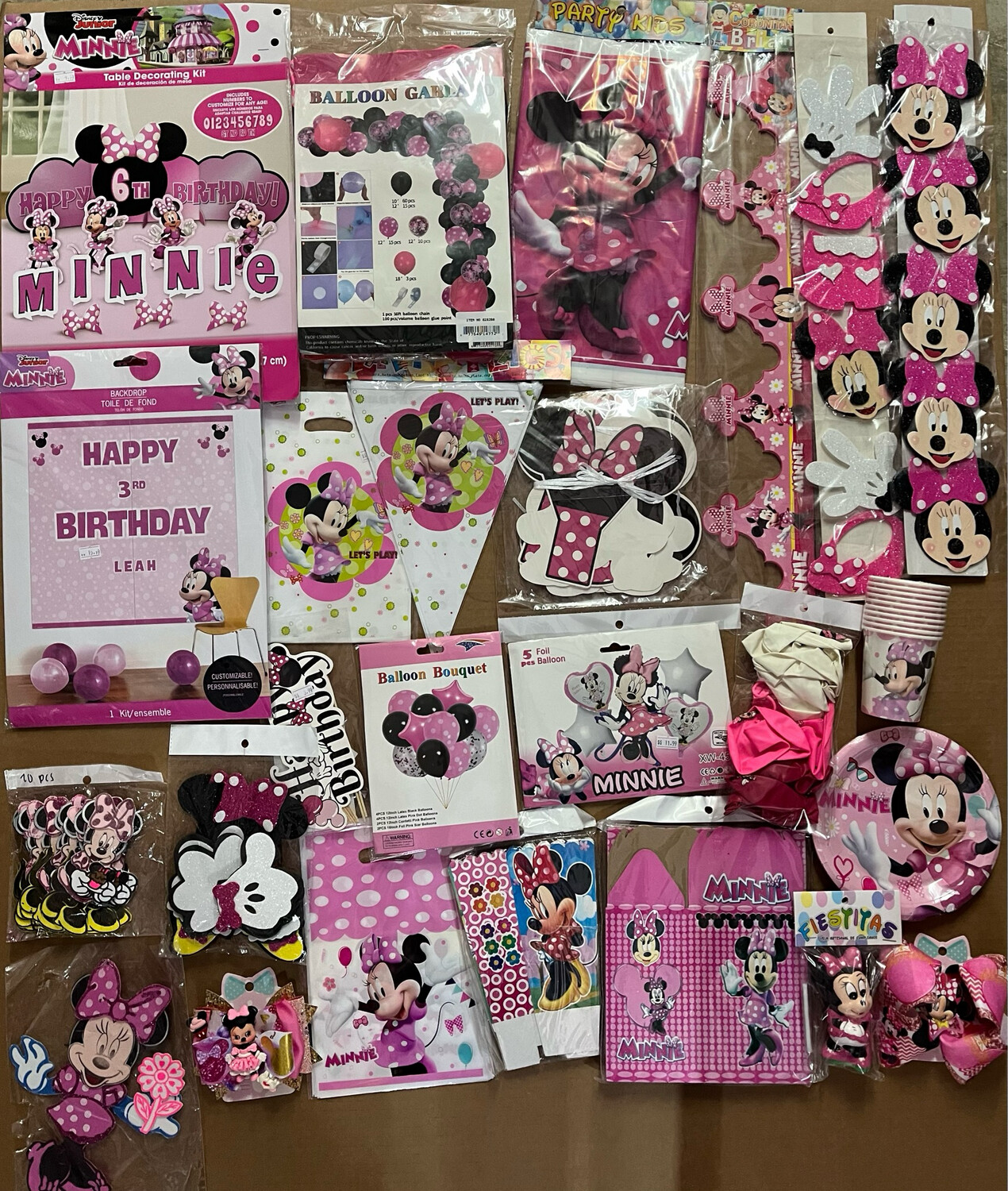 Minnie Pink Party Decor