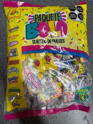 Paquete Bolo 130pcs De La Rosa