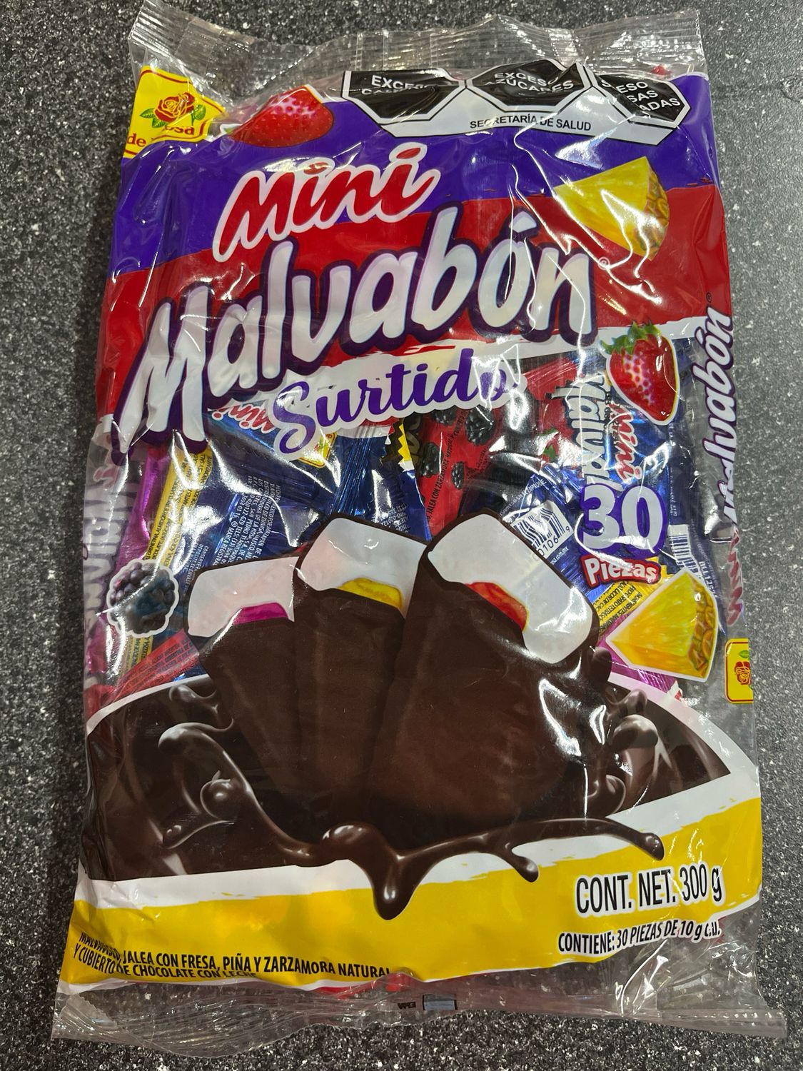 Mini Malvabon De La Rosa 30pcs