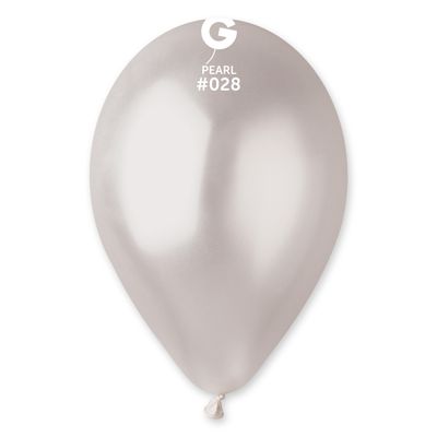 #028 Pearl 112801 Metallic Color 12 in 50pcs Gemar Balloons