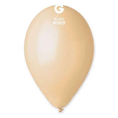 #069 Blush 116908 Standard Color 12 in 50pcs Gemar Balloons