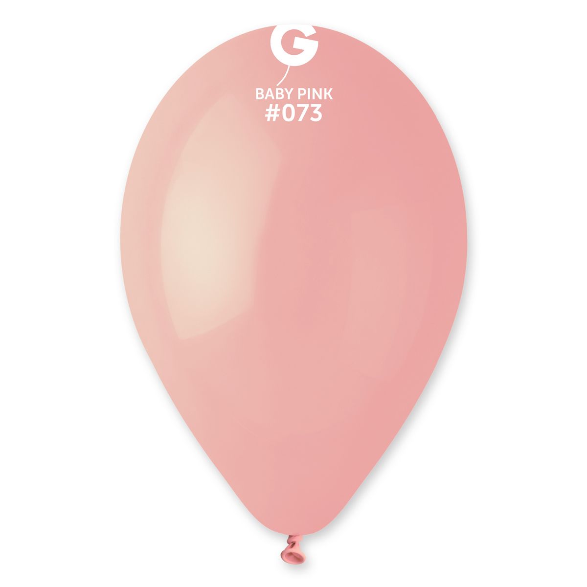 073 Baby Pink 117301 Standard Color 12 in 50pcs Gemar Balloons
