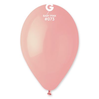 073 Baby Pink 117301 Standard Color 12 in 50pcs Gemar Balloons