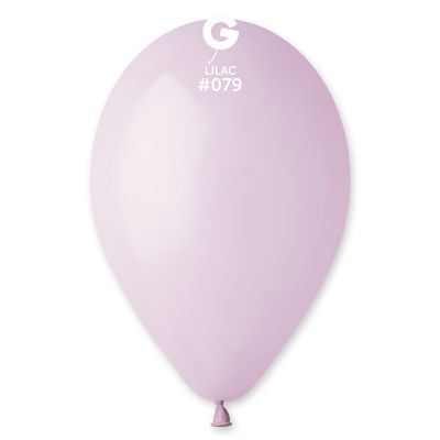 #079 Lilac 117905 Standard Color 12 in 50pcs Gemar Balloons