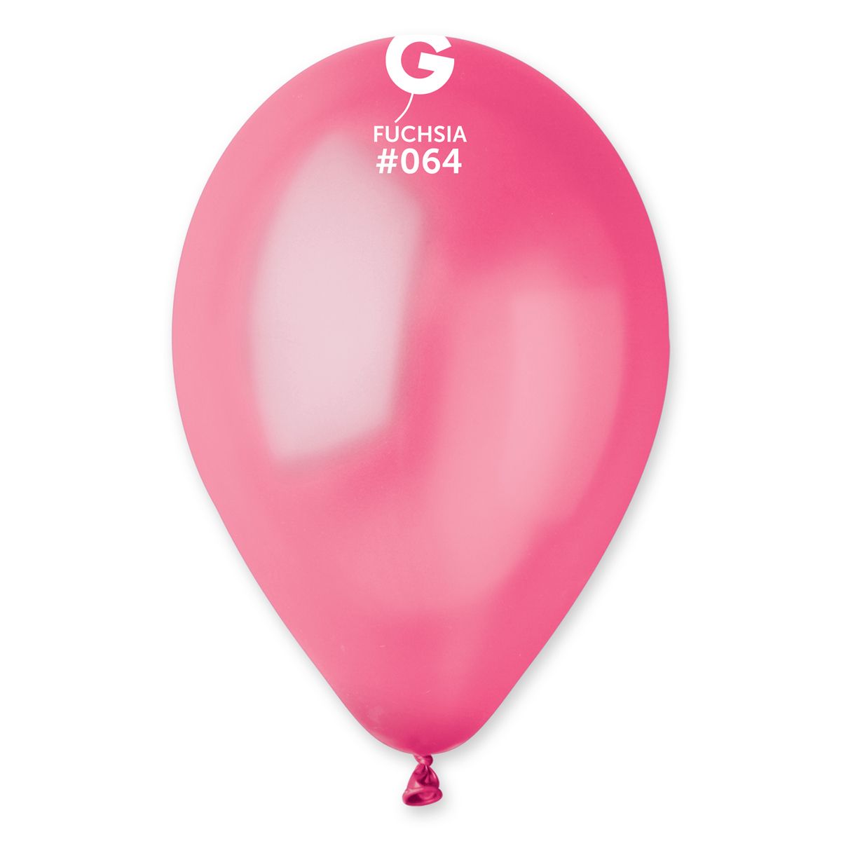 #064 Metal Fuchsia 116403 Metallic Color 12 in 50pcs Gemar Balloons