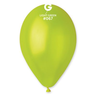 #067 Metal Light Green 116700 Metallic Color 12 in 50pcs Gemar Balloons