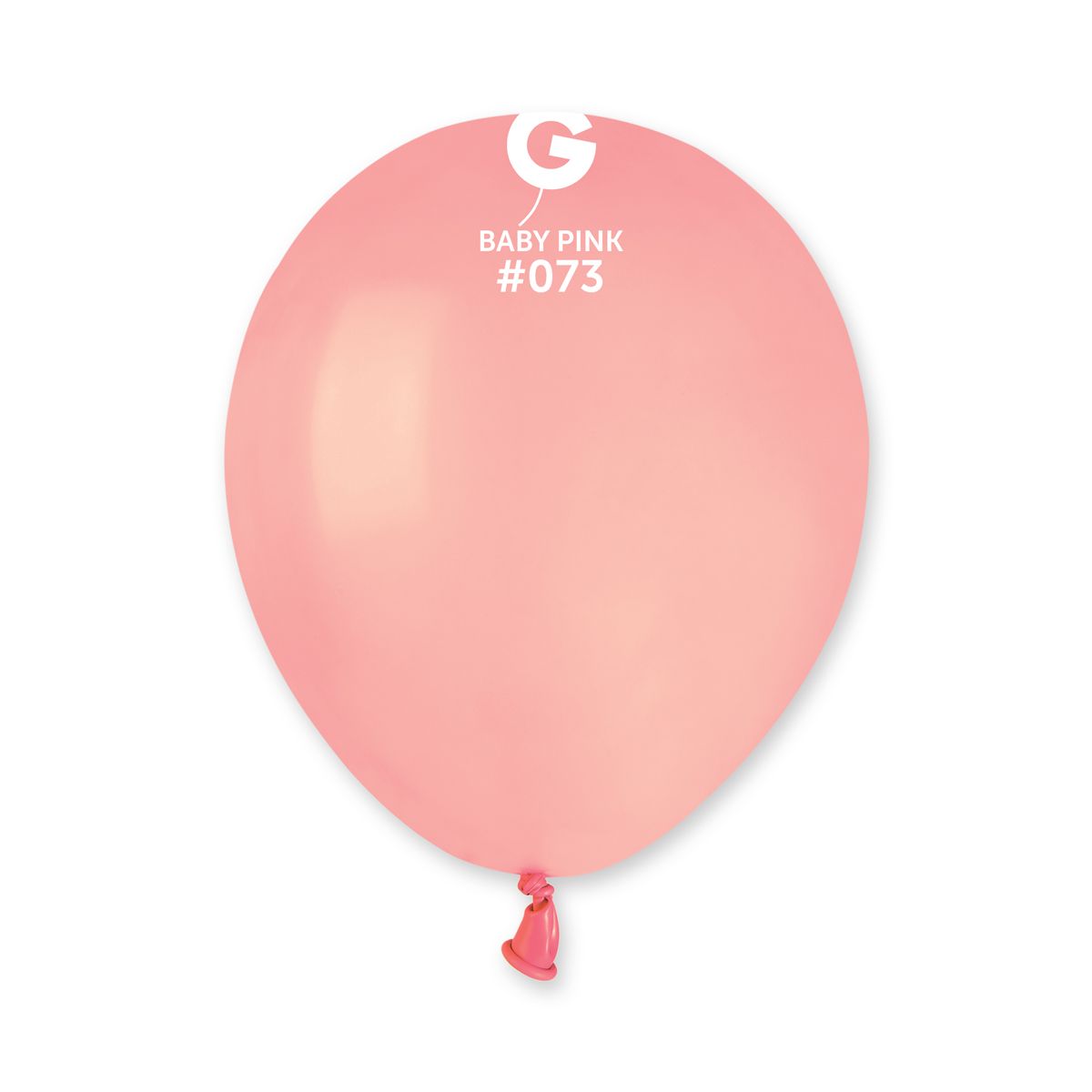 #073 Baby Pink 057317 Standard Color 5 in 100pcs Gemar Balloons