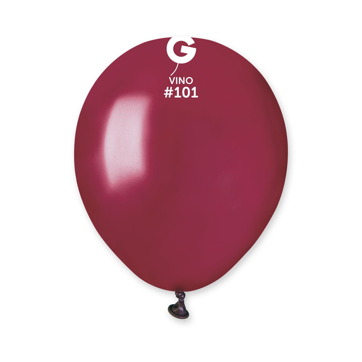  #101 Vino 1010512 Standard Color 5 in 100pcs Gemar Balloons