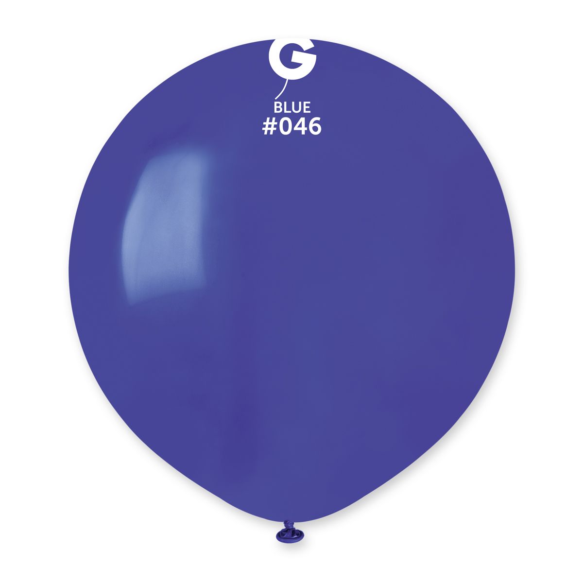 #046 Blue 204650 Standard Color 19 in 25pcs Gemar Balloons
