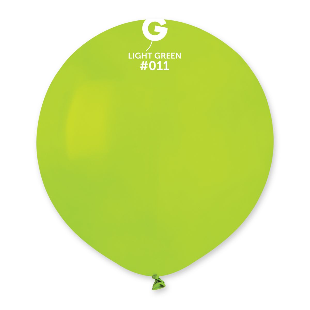 #011 Light Green 201154 Standard Color 19 in 25pcs Gemar Balloons