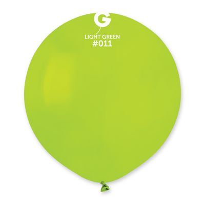 #011 Light Green 201154 Standard Color 19 in 25pcs Gemar Balloons
