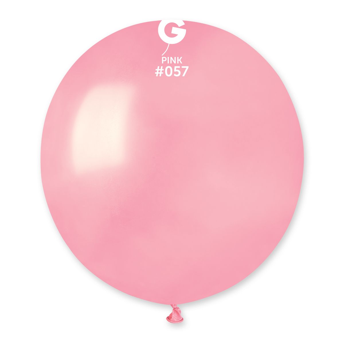 #057 Pink 205756 Standard Color 19 in 25pcs Gemar Balloons