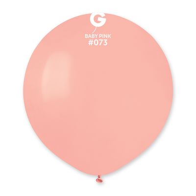 #073 Baby Pink 207354 Standard Color 19 in 25pcs Gemar Balloons