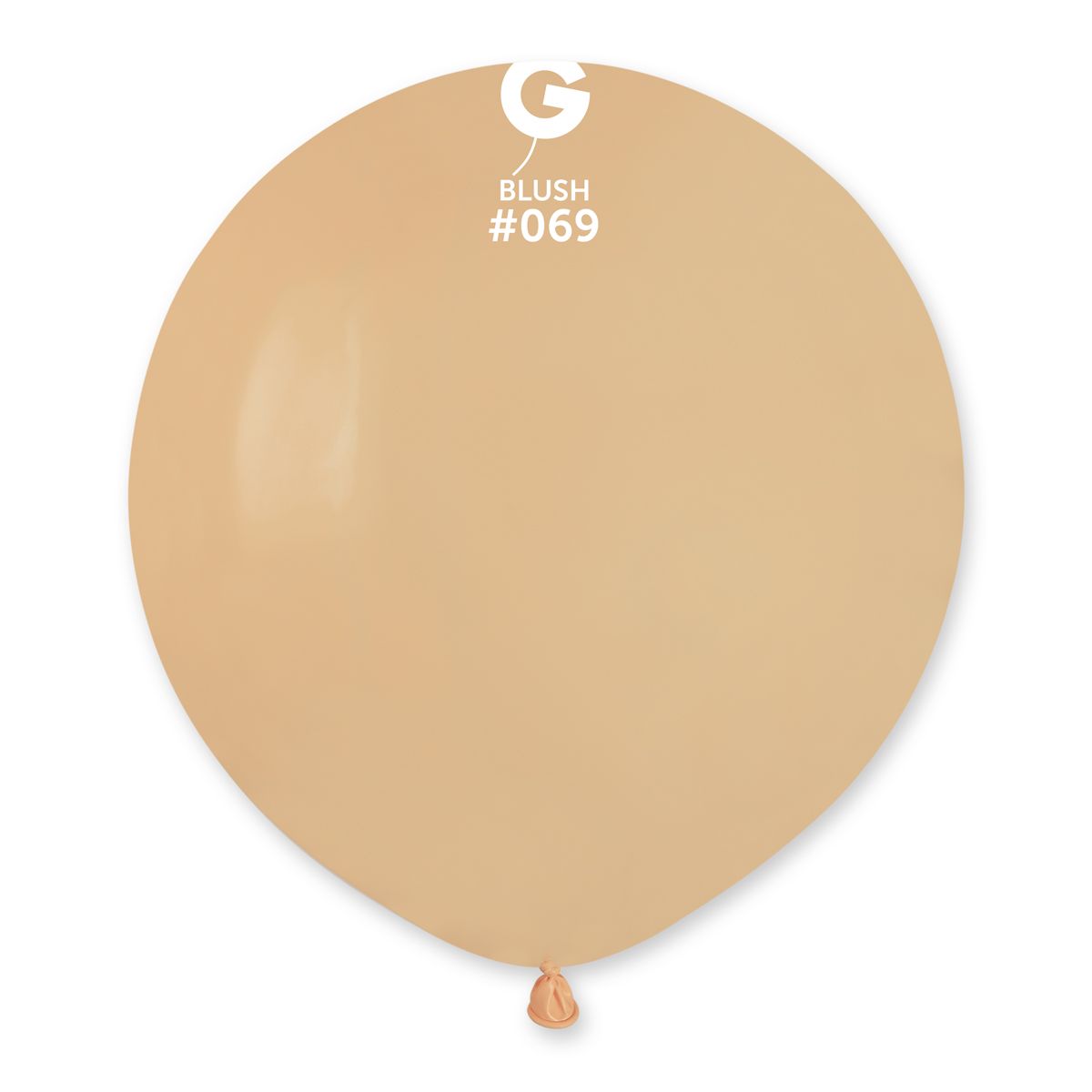 #069 Blush 156959 Standard Color 19 in 25pcs Gemar Balloons