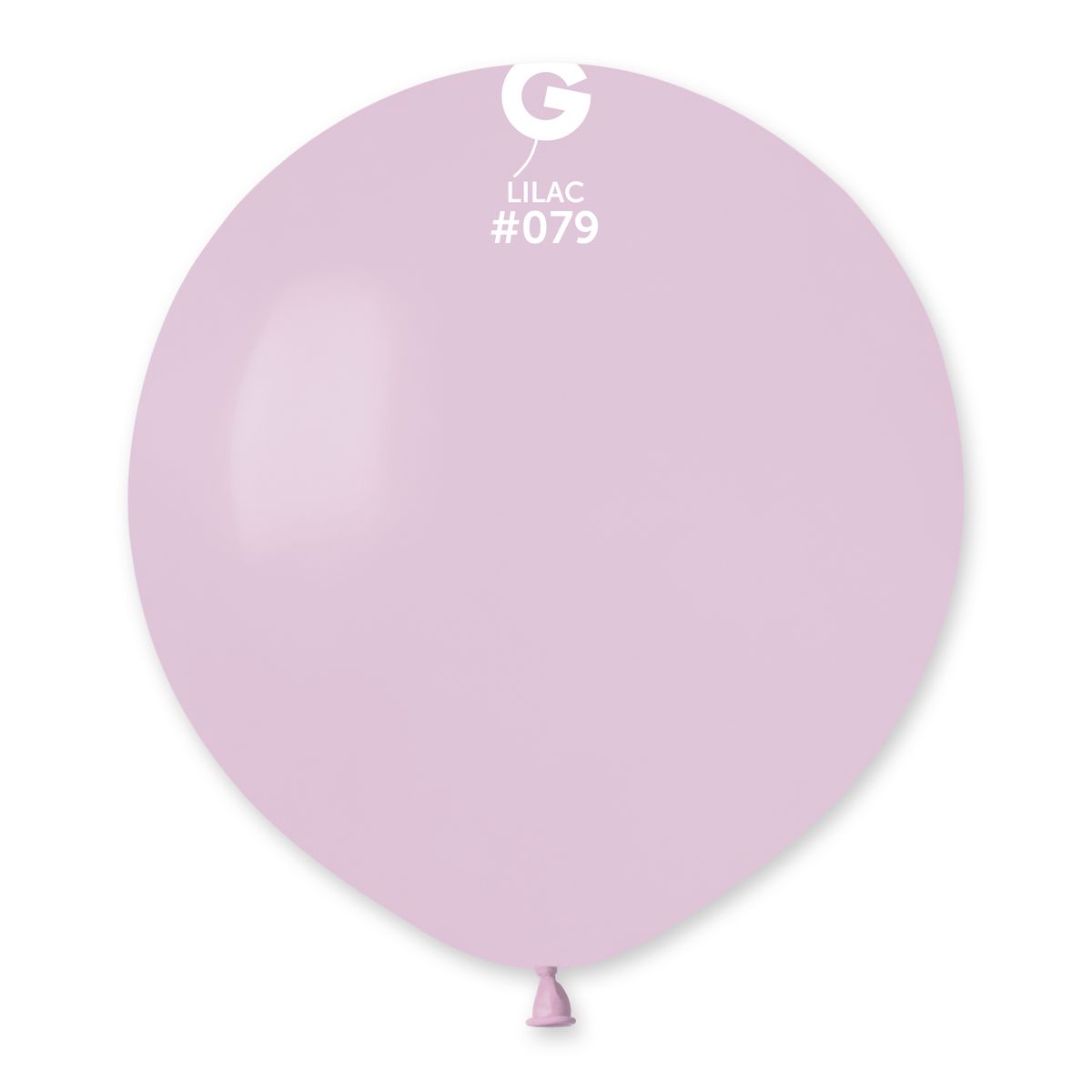 #079 Lilac 157956 Standard Color 19 in 25pcs Gemar Balloons